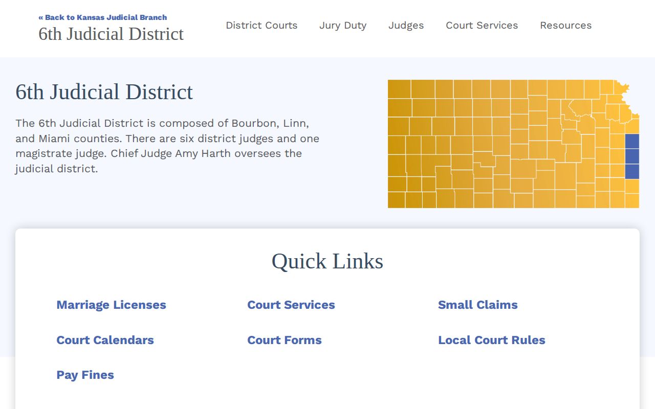 Kearny County release record access through Kansas district courts